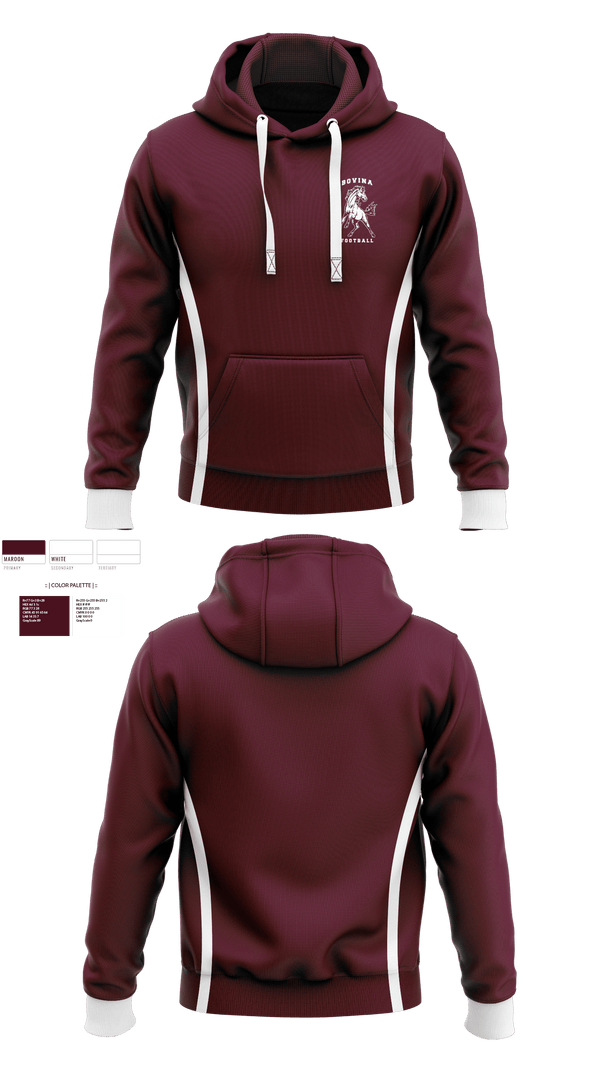 Hoodie, Bovina High School Football, Football, Teamtime, Team time, sublimation, custom sports apparel, team uniforms, spirit wear, spiritwear, sports uniforms, custom shirts, team store, custom team store, fundraiser sports, apparel fundraiser