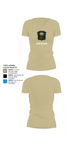 B-Co 122 ASB 42840392 Women's Short Sleeve V-neck Shirt - 84