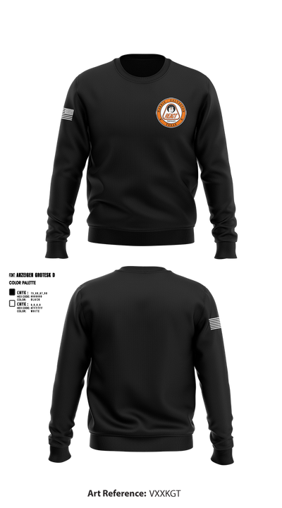Harris/Galveston County REACT 98320427 Crew Neck Sweatshirt - 1