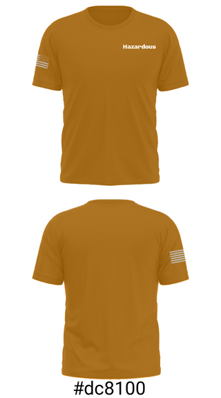 Short Sleeve Performance Shirt, Hazardous, , Teamtime, Team time, sublimation, custom sports apparel, team uniforms, spirit wear, spiritwear, sports uniforms, custom shirts, team store, custom team store, fundraiser sports, apparel fundraiser