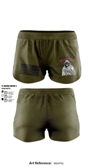 Ranger Panties, 3/2CR Killer Troop, Army, Teamtime, Team time, sublimation, custom sports apparel, team uniforms, spirit wear, spiritwear, sports uniforms, custom shirts, team store, custom team store, fundraiser sports, apparel fundraiser