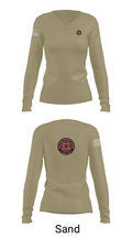 Local 5386 36178250 Women's Long Sleeve V-neck Shirt - 97