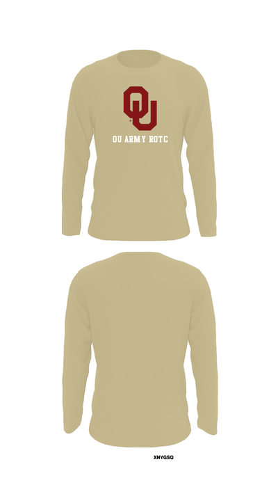 OU Army ROTC 95723228 Long Sleeve Performance Shirt - 92