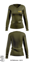 P3T H2F 41377310 Women's Long Sleeve V-neck Shirt - 2