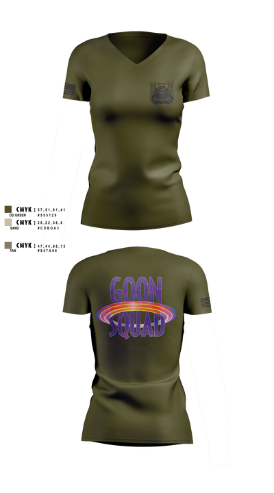 undefined Women's Short Sleeve V-neck Shirt - 3