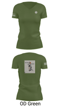 a-co 2-2in 3/10 62534223 Women's Short Sleeve V-neck Shirt - 48