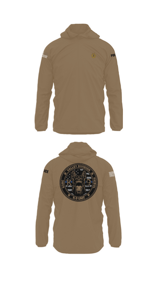Windbreaker, VALLEY K9, , Teamtime, Team time, sublimation, custom sports apparel, team uniforms, spirit wear, spiritwear, sports uniforms, custom shirts, team store, custom team store, fundraiser sports, apparel fundraiser