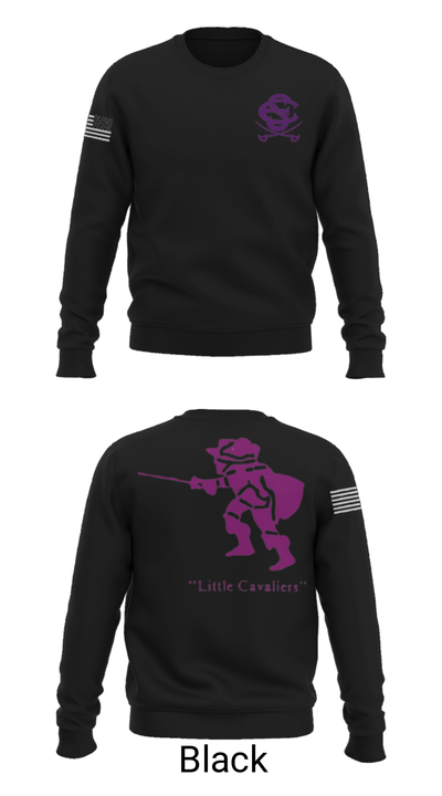 East Stroudsburg Cavaliers 35860494 Crew Neck Sweatshirt - 21
