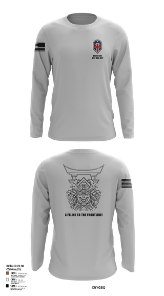 Long Sleeve Performance Shirt, 343rd Medical Hospital Augmentation Detachment, , Teamtime, Team time, sublimation, custom sports apparel, team uniforms, spirit wear, spiritwear, sports uniforms, custom shirts, team store, custom team store, fundraiser sports, apparel fundraiser
