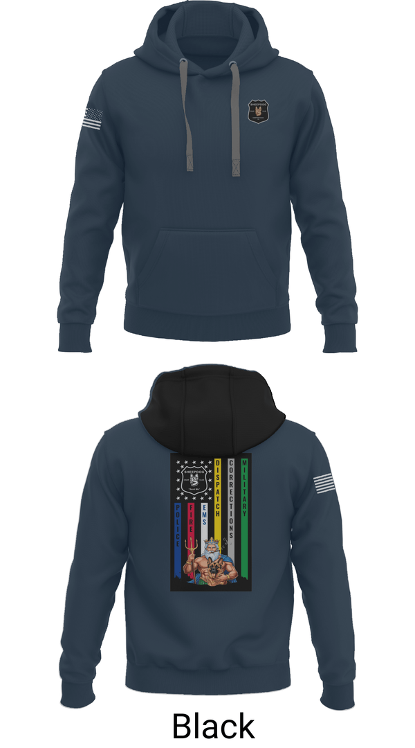 Hoodie, Sheepdog Cigar Club HR, , Teamtime, Team time, sublimation, custom sports apparel, team uniforms, spirit wear, spiritwear, sports uniforms, custom shirts, team store, custom team store, fundraiser sports, apparel fundraiser