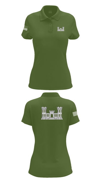 250TH ENGINEERING COMPANY 59783963 Women's Short Sleeve Performance Polo  - 52