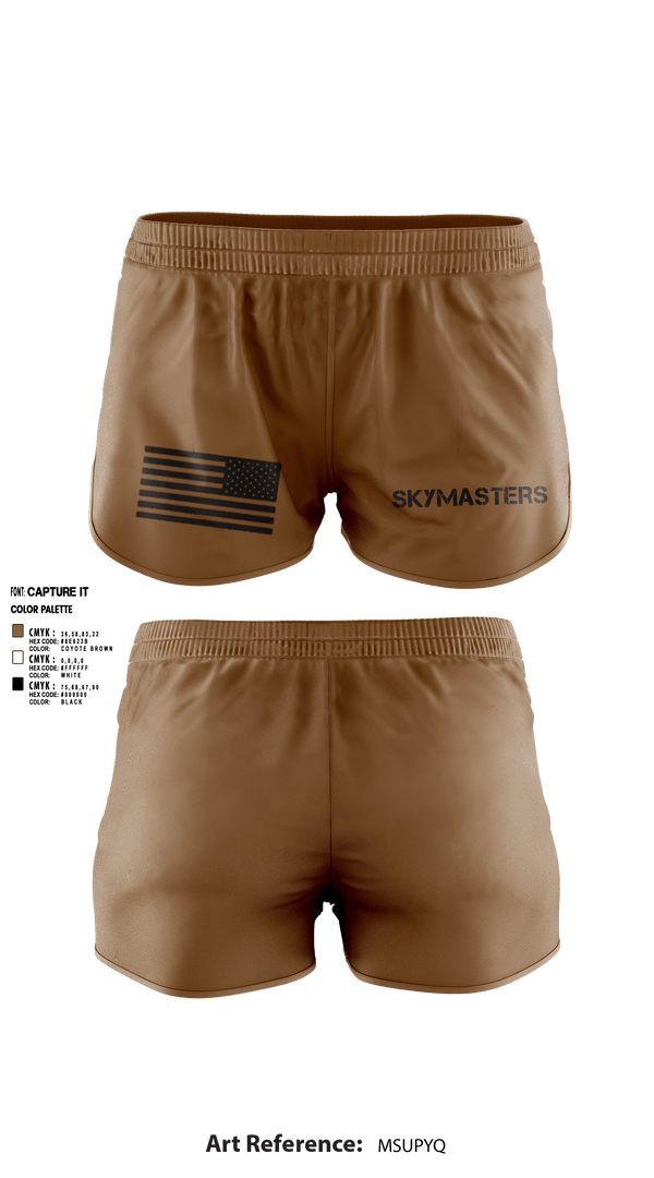 Ranger Panties, Skymasters, Army, Teamtime, Team time, sublimation, custom sports apparel, team uniforms, spirit wear, spiritwear, sports uniforms, custom shirts, team store, custom team store, fundraiser sports, apparel fundraiser