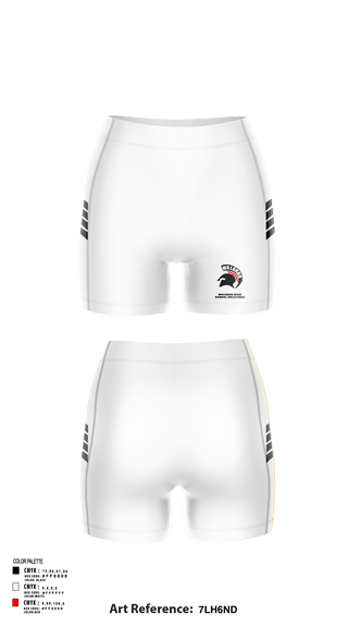Women's Shorts, Waldron High School Volleyball, Women's Volleyball, Teamtime, Team time, sublimation, custom sports apparel, team uniforms, spirit wear, spiritwear, sports uniforms, custom shirts, team store, custom team store, fundraiser sports, apparel fundraiser
