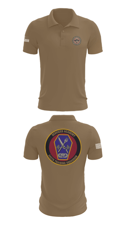345 TRS 70386856 Short Sleeve Performance Polo - 7