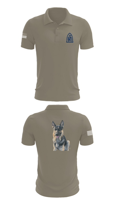 4-31 infantry battalion hotel company 62387368 Short Sleeve Performance Polo - 67