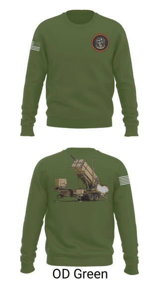 Crew Neck Sweatshirt, Bravo 5-7 ADA, Army, Teamtime, Team time, sublimation, custom sports apparel, team uniforms, spirit wear, spiritwear, sports uniforms, custom shirts, team store, custom team store, fundraiser sports, apparel fundraiser