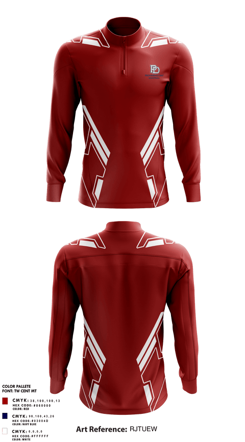 Quarter Zip Jacket, Providence Day School Volleyball, Women's Volleyball, Teamtime, Team time, sublimation, custom sports apparel, team uniforms, spirit wear, spiritwear, sports uniforms, custom shirts, team store, custom team store, fundraiser sports, apparel fundraiser