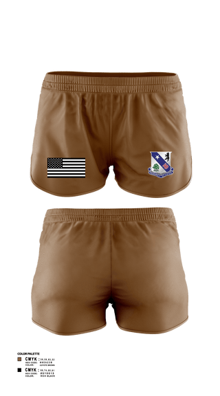 Womens Shorts, 3-360th TSBn, Army, Teamtime, Team time, sublimation, custom sports apparel, team uniforms, spirit wear, spiritwear, sports uniforms, custom shirts, team store, custom team store, fundraiser sports, apparel fundraiser