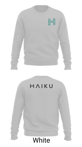 Crew Neck Sweatshirt, Haiku, , Teamtime, Team time, sublimation, custom sports apparel, team uniforms, spirit wear, spiritwear, sports uniforms, custom shirts, team store, custom team store, fundraiser sports, apparel fundraiser