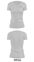 The rejects 21010546 Women's Short Sleeve V-neck Shirt - 19
