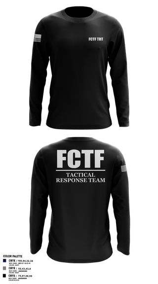 Long Sleeve Performance Shirt, FCTF TRT, Police, Teamtime, Team time, sublimation, custom sports apparel, team uniforms, spirit wear, spiritwear, sports uniforms, custom shirts, team store, custom team store, fundraiser sports, apparel fundraiser