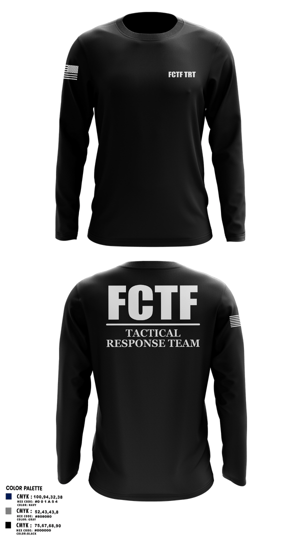Long Sleeve Performance Shirt, FCTF TRT, Police, Teamtime, Team time, sublimation, custom sports apparel, team uniforms, spirit wear, spiritwear, sports uniforms, custom shirts, team store, custom team store, fundraiser sports, apparel fundraiser