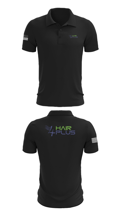 4Hair Plus 30643796 Short Sleeve Performance Polo - 28