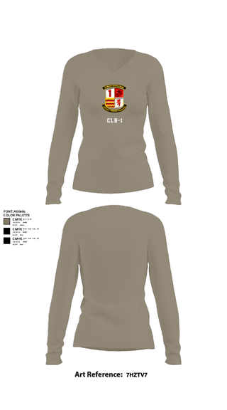 Womens Long Sleeve Vneck Shirt, CLB-1, , Teamtime, Team time, sublimation, custom sports apparel, team uniforms, spirit wear, spiritwear, sports uniforms, custom shirts, team store, custom team store, fundraiser sports, apparel fundraiser