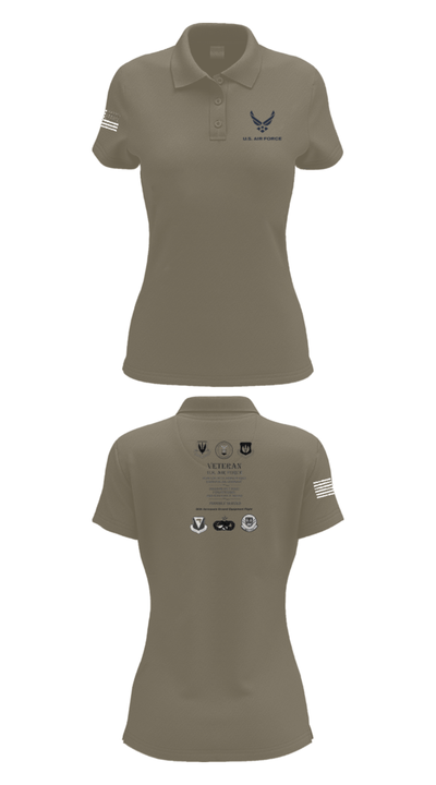 Ramstein AGE 81077227 Women's Short Sleeve Performance Polo  - 75