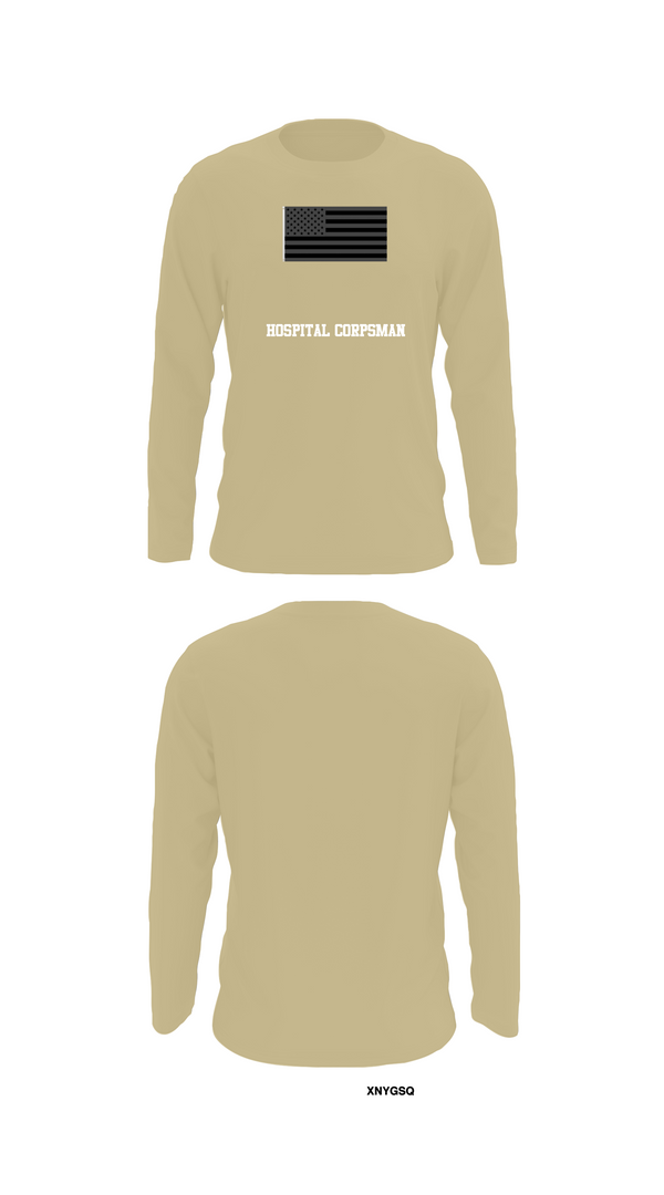 Long Sleeve Performance Shirt, Hospital Corpsman, , Teamtime, Team time, sublimation, custom sports apparel, team uniforms, spirit wear, spiritwear, sports uniforms, custom shirts, team store, custom team store, fundraiser sports, apparel fundraiser