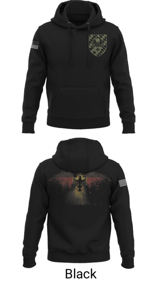 Hoodie, 3./HSchRgt1, Army, Teamtime, Team time, sublimation, custom sports apparel, team uniforms, spirit wear, spiritwear, sports uniforms, custom shirts, team store, custom team store, fundraiser sports, apparel fundraiser