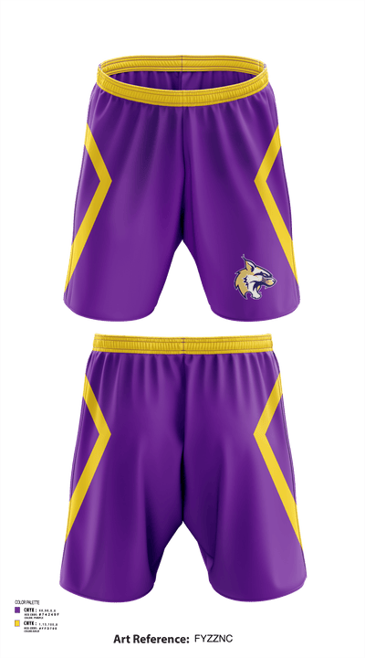 Oak Harbor High School Cheer 2880291 Athletic Shorts With Pockets - 114