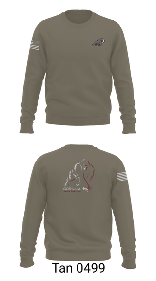 Crew Neck Sweatshirt, USACA-R, Army, Teamtime, Team time, sublimation, custom sports apparel, team uniforms, spirit wear, spiritwear, sports uniforms, custom shirts, team store, custom team store, fundraiser sports, apparel fundraiser
