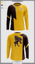 Garden City Broncbusters 16603778 Long Sleeve Performance Shirt - 1