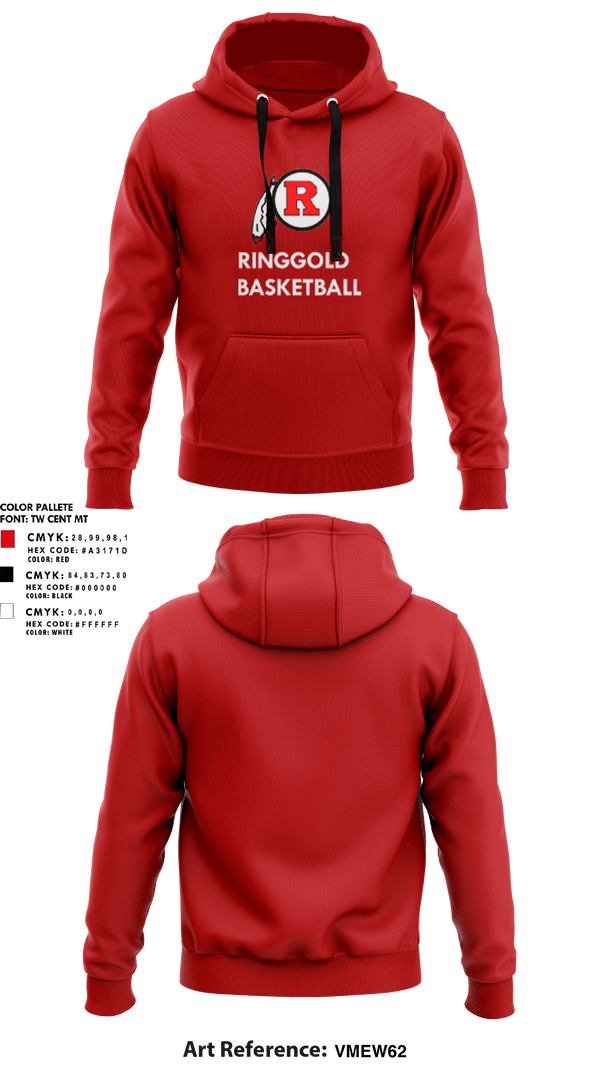 Hoodie, Ringgold High School Basketball, Men's Basketball, Teamtime, Team time, sublimation, custom sports apparel, team uniforms, spirit wear, spiritwear, sports uniforms, custom shirts, team store, custom team store, fundraiser sports, apparel fundraiser