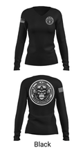 SMTC 35310311 Women's Long Sleeve V-neck Shirt - 34