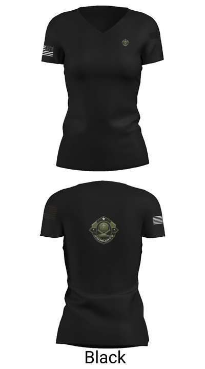 DTRP 1/11ACR WARLORDS 85109103 Women's Short Sleeve V-neck Shirt - 28