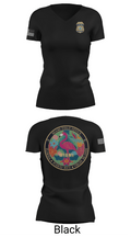 Criminal Apprehension Program 50109474 Women's Short Sleeve V-neck Shirt - 27