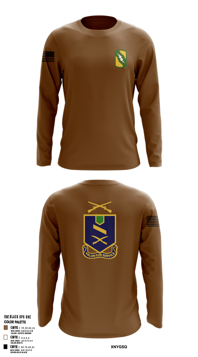 2-137th IN RGMT 48861917 Long Sleeve Performance Shirt 103