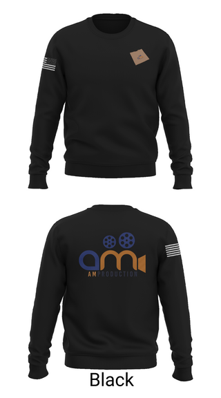 Crew Neck Sweatshirt, AM PRODUCTION, , Teamtime, Team time, sublimation, custom sports apparel, team uniforms, spirit wear, spiritwear, sports uniforms, custom shirts, team store, custom team store, fundraiser sports, apparel fundraiser