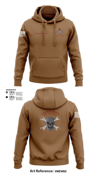 Hoodie, 758th SMC, Army, Teamtime, Team time, sublimation, custom sports apparel, team uniforms, spirit wear, spiritwear, sports uniforms, custom shirts, team store, custom team store, fundraiser sports, apparel fundraiser