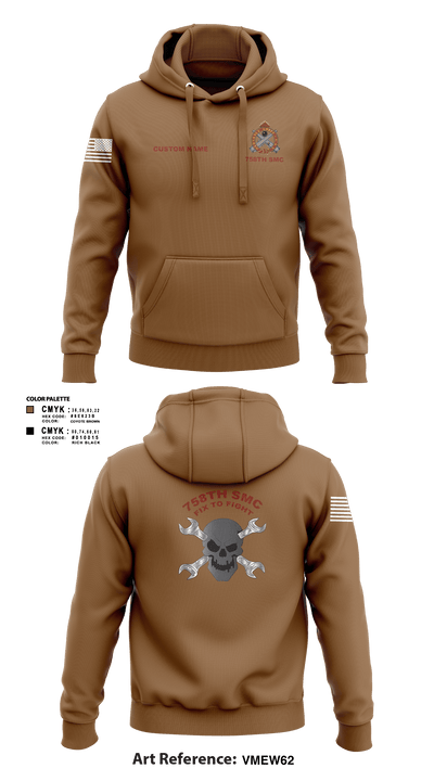 758th SMC 429395 Hoodie - 4