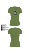 CBWDC Jail Security 78638025 Women's Short Sleeve V-neck Shirt - 42