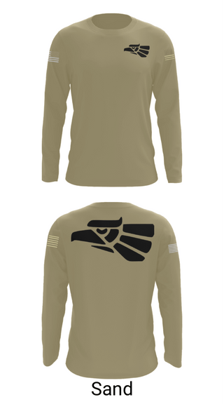 Long Sleeve Performance Shirt, 578th A Co, National Guard, Teamtime, Team time, sublimation, custom sports apparel, team uniforms, spirit wear, spiritwear, sports uniforms, custom shirts, team store, custom team store, fundraiser sports, apparel fundraiser