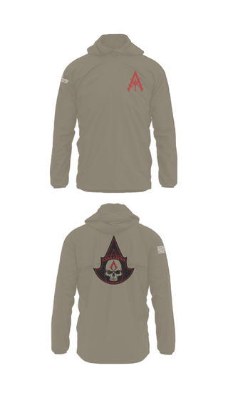 Windbreaker, A Co. 1-3 AB, Army, Teamtime, Team time, sublimation, custom sports apparel, team uniforms, spirit wear, spiritwear, sports uniforms, custom shirts, team store, custom team store, fundraiser sports, apparel fundraiser