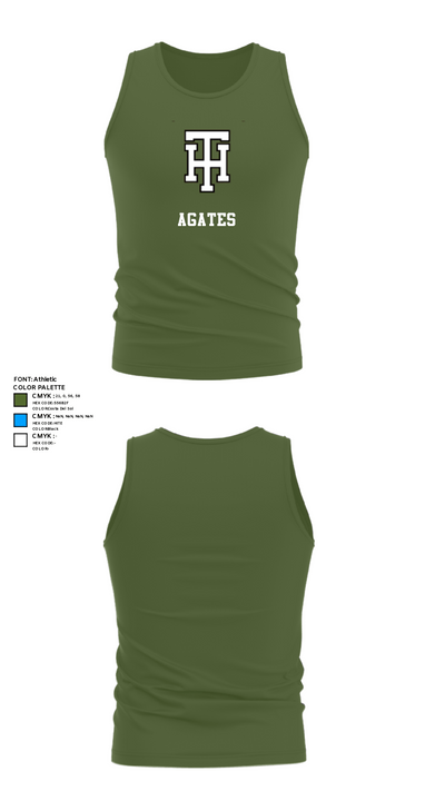 Agates 75737074 Tank Top - 23