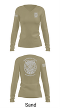 San Marcos Police Mounted Unit 48191371 Women's Long Sleeve V-neck Shirt - 92