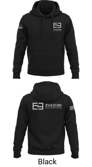 Hoodie, EVAIDEN EXTERIORS, LLC, , Teamtime, Team time, sublimation, custom sports apparel, team uniforms, spirit wear, spiritwear, sports uniforms, custom shirts, team store, custom team store, fundraiser sports, apparel fundraiser