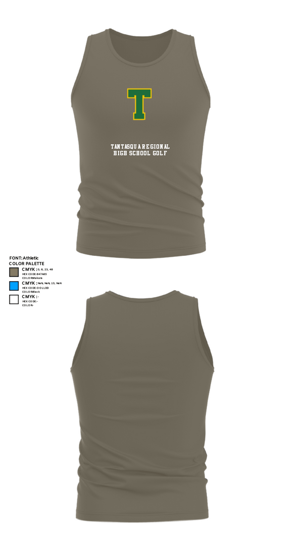 Tank Top, Tantasqua Regional High School Golf, Golf, Teamtime, Team time, sublimation, custom sports apparel, team uniforms, spirit wear, spiritwear, sports uniforms, custom shirts, team store, custom team store, fundraiser sports, apparel fundraiser