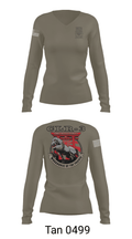 WorkHorse 24111487 Women's Long Sleeve V-neck Shirt - 77
